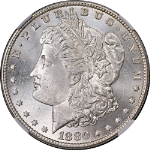 1880/9-S Morgan Silver Dollar NGC MS64 Blast White Superb Eye Appeal