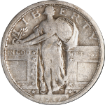 1917-P Type 1 Standing Liberty Quarter