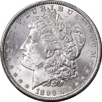 1896-P Morgan Silver Dollar PCGS MS63 Blast White - STOCK