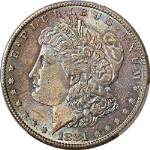 1881-S Morgan Silver Dollar Nice Toning PCGS MS64 Superb Eye Appeal