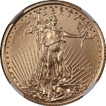 2009 Gold American Eagle $10 NGC MS70 Early Releases Blue Label - STOCK