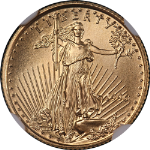 1996 Gold American Eagle $5 NGC MS70 Brown Label