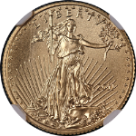 2011 Gold American Eagle $5 NGC MS70 25th Anniversary Label