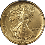 2016-W Gold Centennial - Walking Liberty Half Dollar - PCGS SP70 First Strike