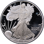 2006-W Silver American Eagle $1 PCGS PR69 DCAM Edmund C. Moy Signed