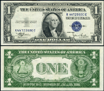 FR. 1612 $1 1935-C Silver Certificate K-E Block Gem CU