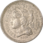 1868 Three (3) Cent Nickel