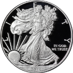 2016-W Silver American Eagle $1 ANACS PR70 DCAM First Strike Label - STOCK