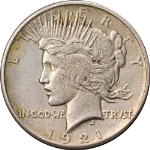 1921 Peace Dollar Choice XF+ Superb Eye Appeal Nice Strike