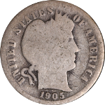 1905-O Barber Dime - Micro 'O'