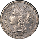 1881 Three (3) Cent Nickel Decent PR Decent Eye Appeal Nice Strike
