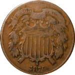 1870 Two (2) Cent Piece