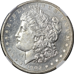 1902-O Morgan Silver Dollar NGC MS63 DPL Blazing Gem Superb Eye Appeal