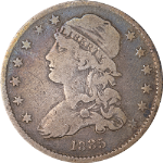 1835 Bust Quarter