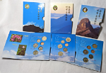 New Taiwan Dollar Uncirculated Coin Collection - 3 Set Lot - Central Mint China