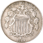 1882 Shield Nickel