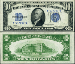 FR. 1701 $10 1934 Silver Certificate Choice CU