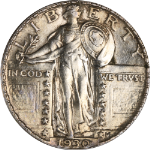 1930-P Standing Liberty Quarter - Full Head