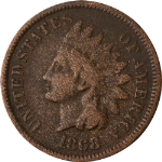 1868 Indian Cent