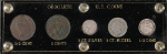 1809-67 Obsolete U.S. Coins Set - 5pc Bulk Lot