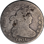 1801 Bust Dime G Details (ish) Decent Eye Appeal Decent Color