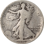 1916-P Walking Liberty Half Dollar Nice Circ - Great Set Builder - STOCK