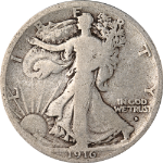 1916-D Walking Liberty Half Dollar Nice Circ - Great Set Builder - STOCK