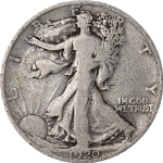 1920-D Walking Liberty Half Dollar Nice Circ - Great Set Builder - STOCK