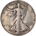 1936-D Walking Liberty Half Dollar Nice Circ - Great Set Builder - STOCK