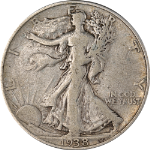 1938-D Walking Liberty Half Dollar Nice Circ - Great Set Builder - STOCK