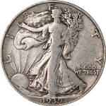 1939-D Walking Liberty Half Dollar Nice Circ - Great Set Builder - STOCK