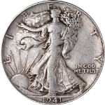 1941-P Walking Liberty Half Dollar Nice Circ - Great Set Builder - STOCK