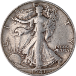 1941-S Walking Liberty Half Dollar Nice Circ - Great Set Builder - STOCK