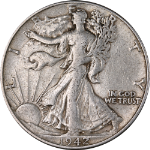 1942-P Walking Liberty Half Dollar Nice Circ - Great Set Builder - STOCK