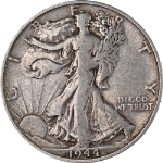 1944-S Walking Liberty Half Dollar Nice Circ - Great Set Builder - STOCK