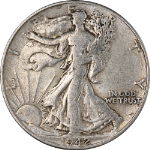 1942-P DDR Walking Liberty Half Dollar Nice Circ - Great Set Builder - STOCK