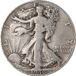 1946-P DDR Walking Liberty Half Dollar Nice Circ - Great Set Builder - STOCK