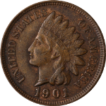 1901 Indian Cent