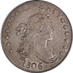 1806 Bust Quarter PCGS VF35 Superb Eye Appeal Nice Strike