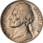 1939-D Jefferson Nickel