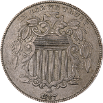 1867 Shield Nickel