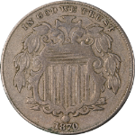 1870 Shield Nickel
