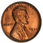 1939-D Lincoln Cent Nice BU - STOCK