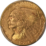 1926 Indian Gold $2.50 PCGS MS64+ Superb Eye Appeal Strong Strike