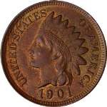 1901 Indian Cent