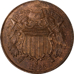 1868 Two (2) Cent Piece