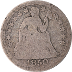 1850-P Seated Liberty Dime