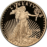 2020 Gold American Eagle $50 Proof 1 Ounce Coin - OGP & COA