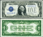 FR. 1601 $1 1928-A Silver Certificate D-B Block Choice CU