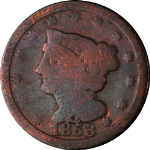 1853 Half Cent